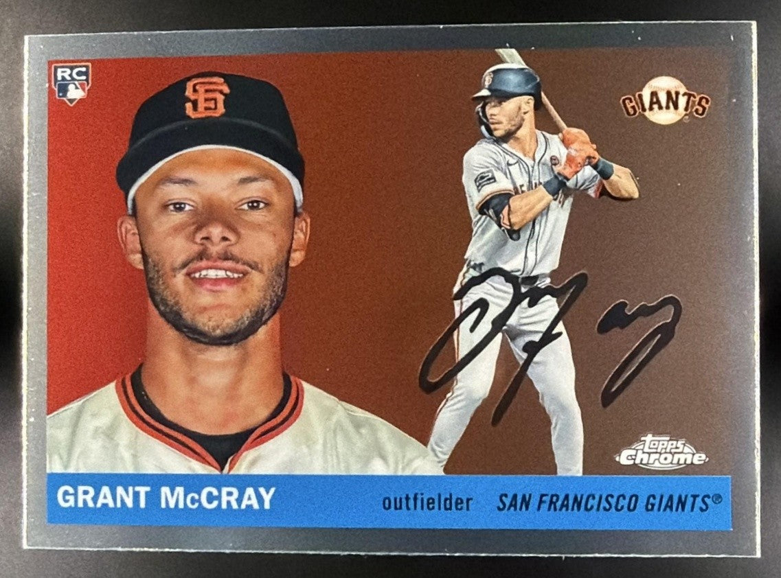 GRANT MCCRAY 2025 TOPPS ALLEN & GINTER #228 RC GIANTS