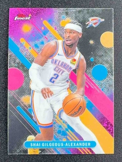 SHAI GILGEOUS-ALEXANDER 2025-26 TOPPS FINEST #66 COMMON THUNDER