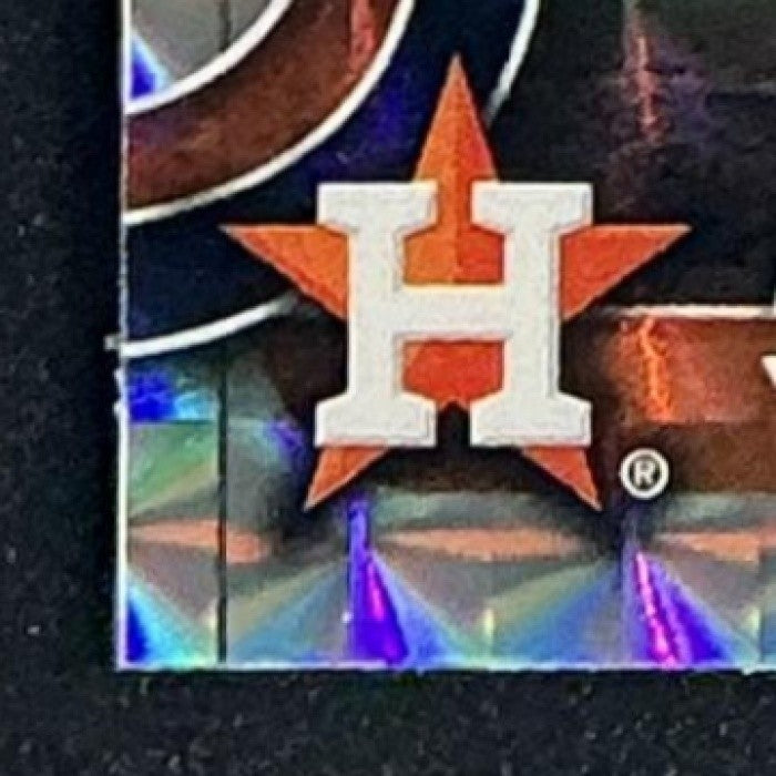 LOGAN VANWEY 2025 TOPPS CHROME UPDATE #USC141 GEOMETRIC REFRACTOR RC ASTROS