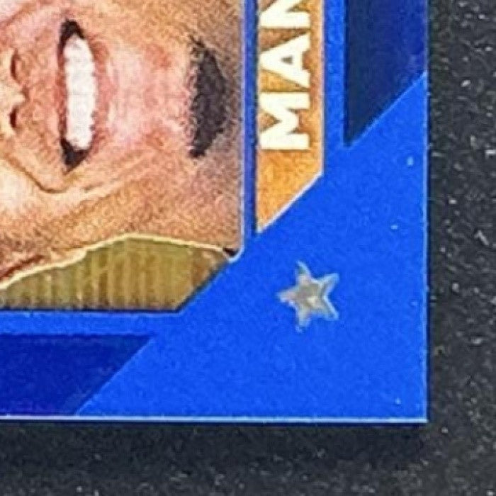 MANNY MACHADO 2023 TOPPS CHROME LOGOFRACTOR #124 BLUE REFRACTOR 6/150 PADRES