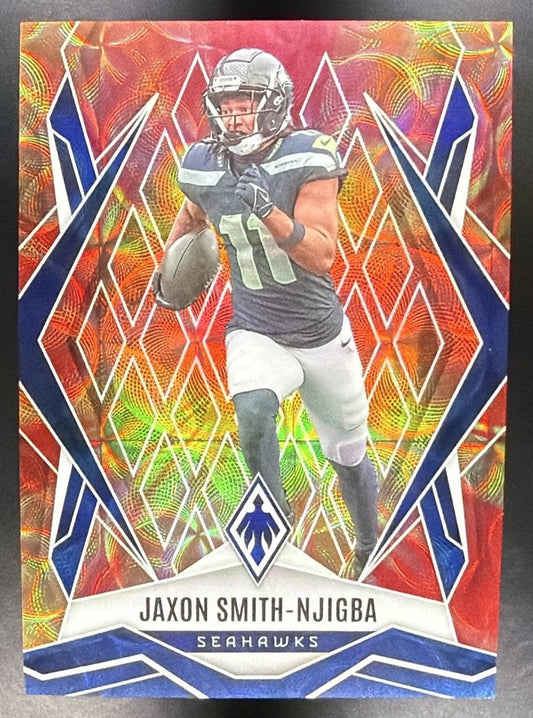 JAXON SMITH-NJIGBA 2025 PANINI PHOENIX #69 FIRE BURST PRIZM /350 SEAHAWKS
