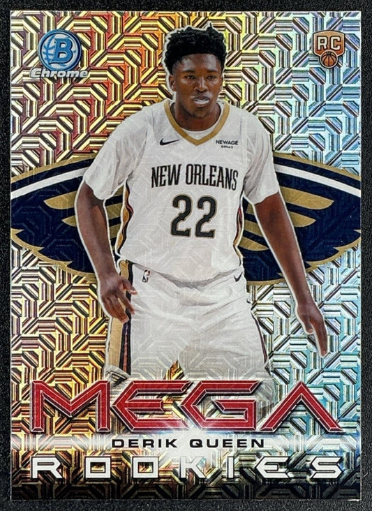 DERIK QUEEN 2025-26 BOWMAN #MR-13 MEGA ROOKIES RC PELICANS
