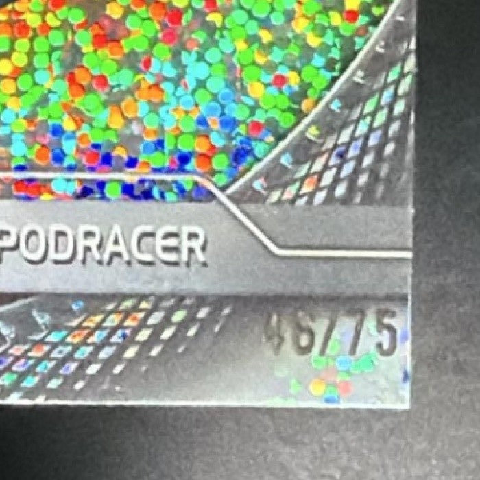2025 Topps Star Wars Hyperspace Anakin Skywalker's Podracer Galactic Dust /75