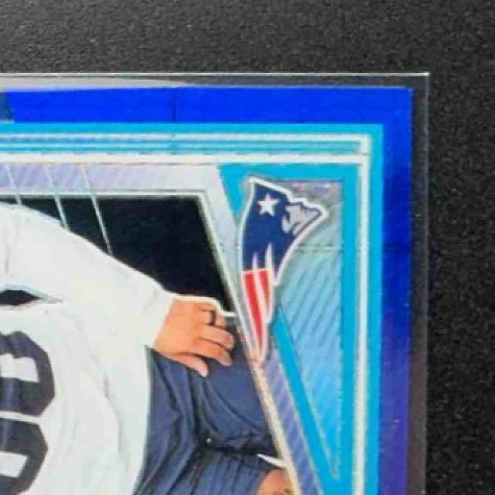2025 Panini Donruss Optic Andres Borregales #287 Rated Rookie Blue Hyper Prizm