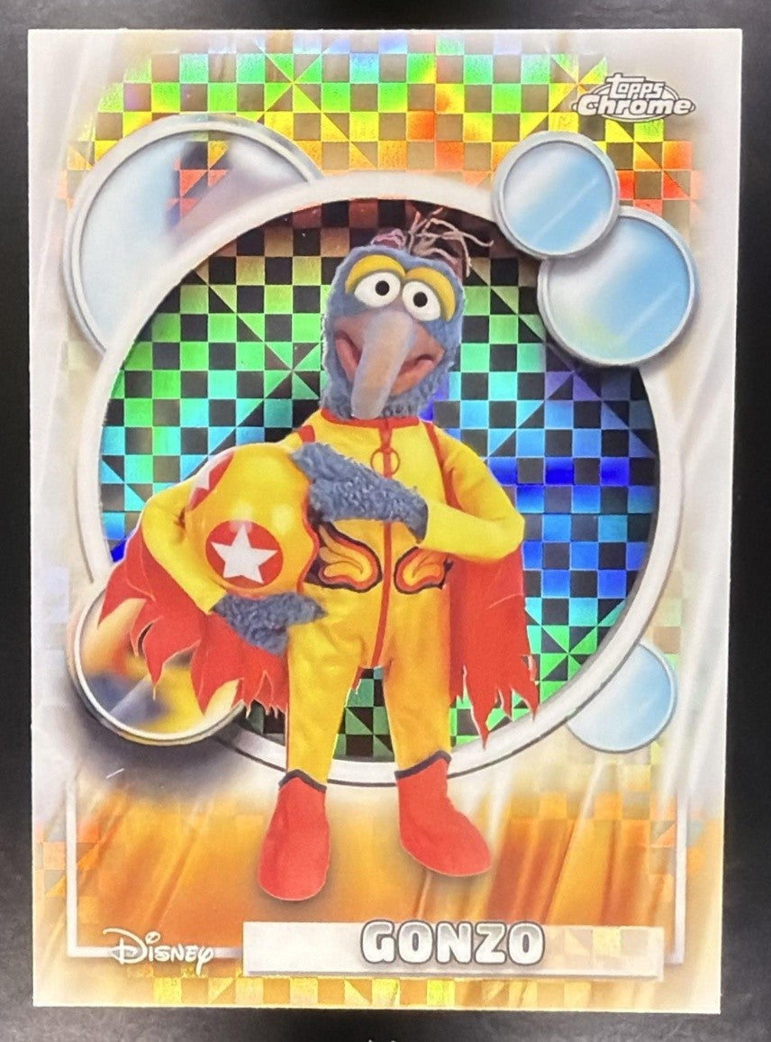 GONZO 2026 TOPPS CHROME DISNEY #57 X-FRACTOR THE MUPPETS