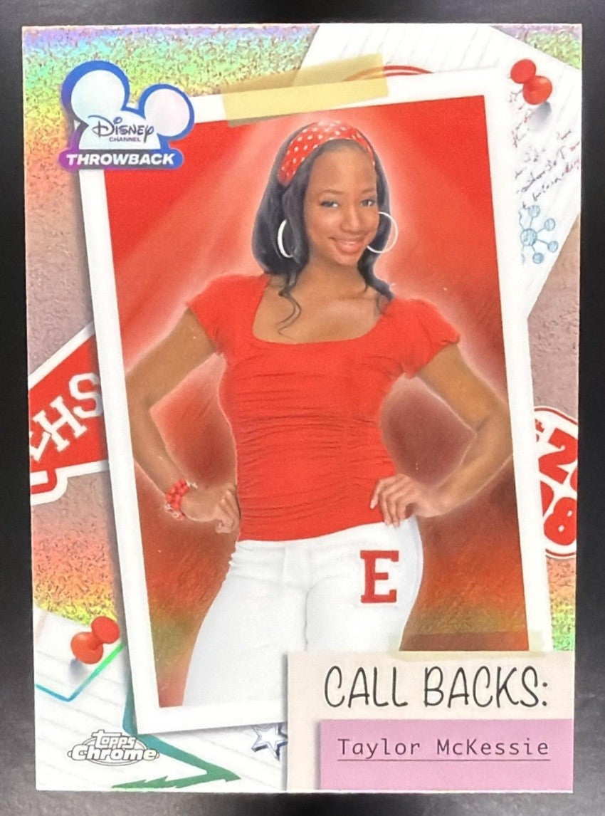 2026 Topps Chrome Disney Taylor McKessie #HSM-6 High School Musical 20th