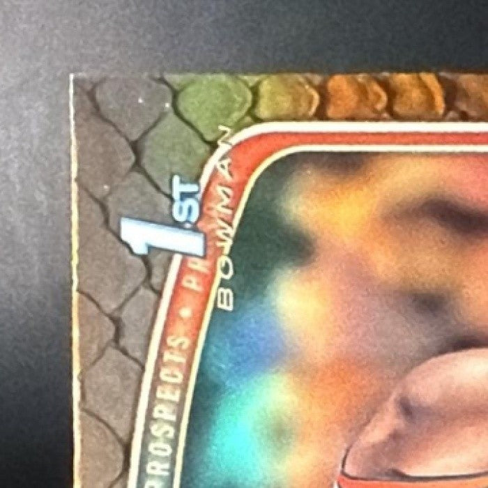 2025 Bowman Shelton Henderson #BCP-10 Chrome Reptilian Refractor 1st Prospect