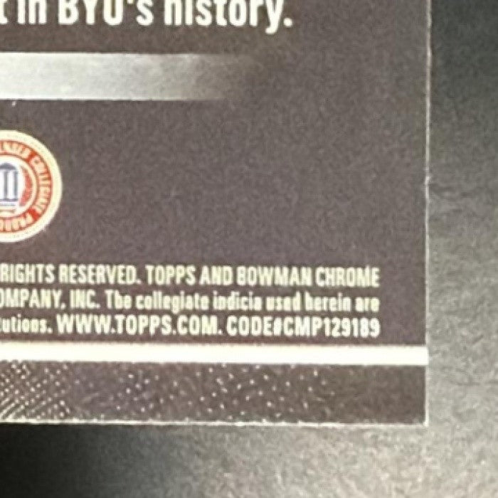 AJ DYBANTSA 2025-26 BOWMAN #TT-1 TALENT TRACKER CHROME COUGARS