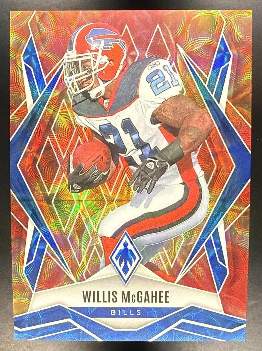 WILLIS MCGAHEE 2025 PANINI PHOENIX FACTORY SET #64 FIREBURST /350 BILLS