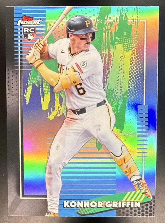 KONNOR GRIFFIN 2026 TOPPS FINEST #6 REFRACTOR RC PIRATES