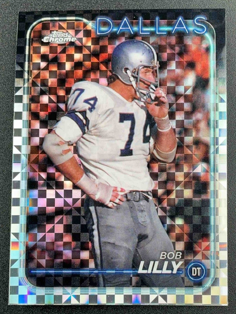 BOB LILLY 2024 TOPPS CHROME #43 X-FRACTOR COWBOYS