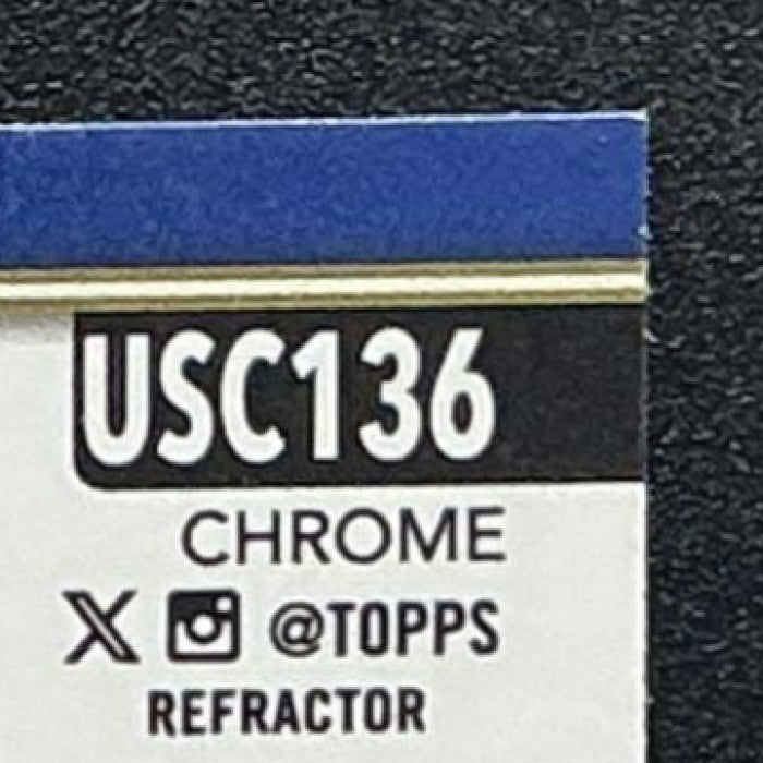 JOHN RAVE 2025 TOPPS CHROME UPDATE #USC136 REFRACTOR RC ROYALS