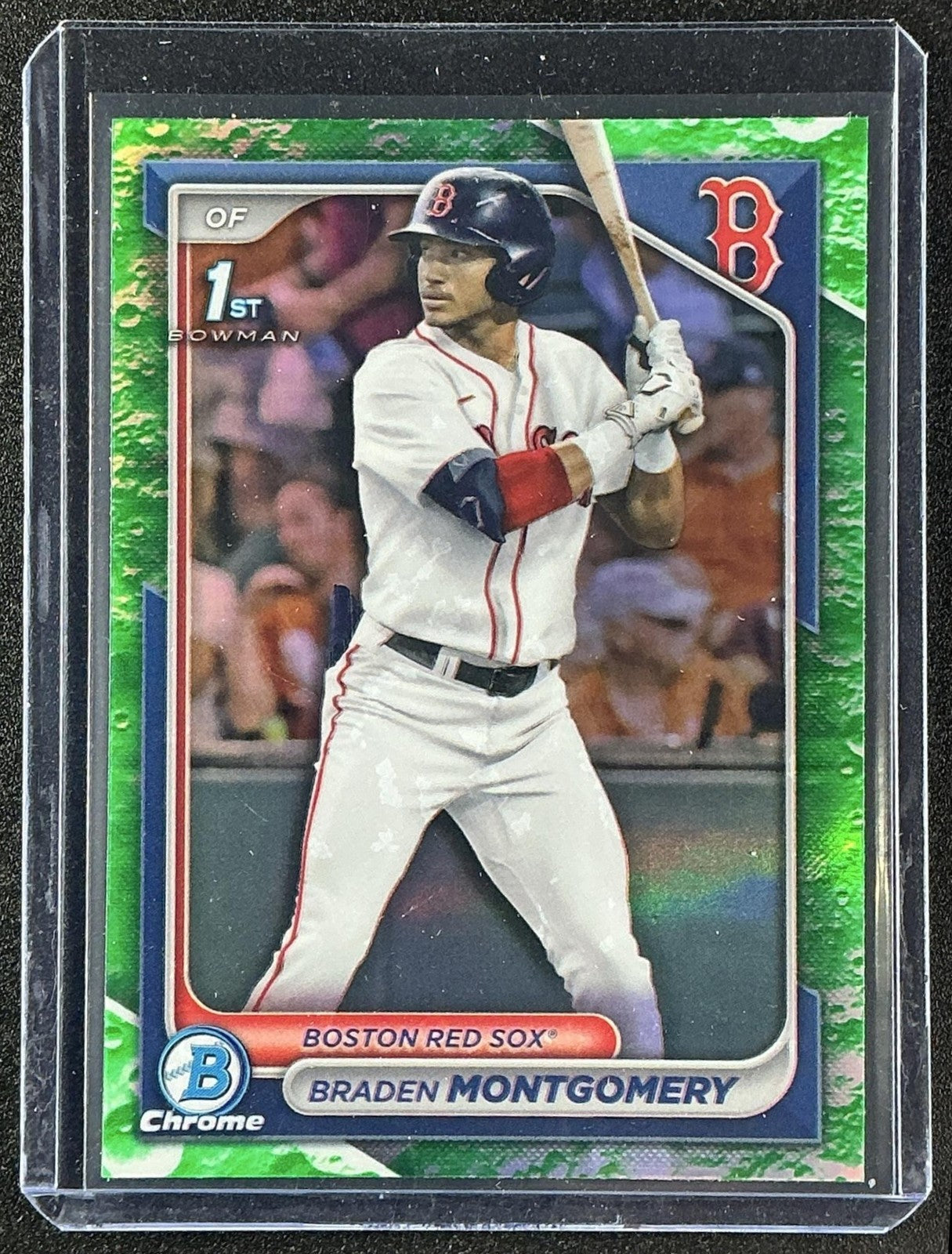 2024 Bowman Draft Braden Montgomery #BDC-58 Chrome Lunar Glow Refractor 1st