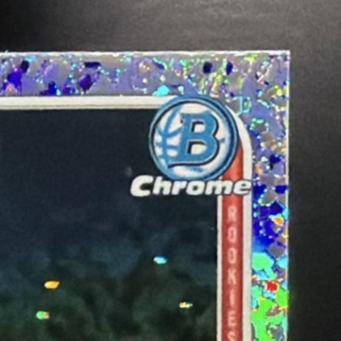 CHAZ LANIER 2025-26 BOWMAN #BCV-38 CHROME MINI DIAMOND REFRACTOR RC PISTONS