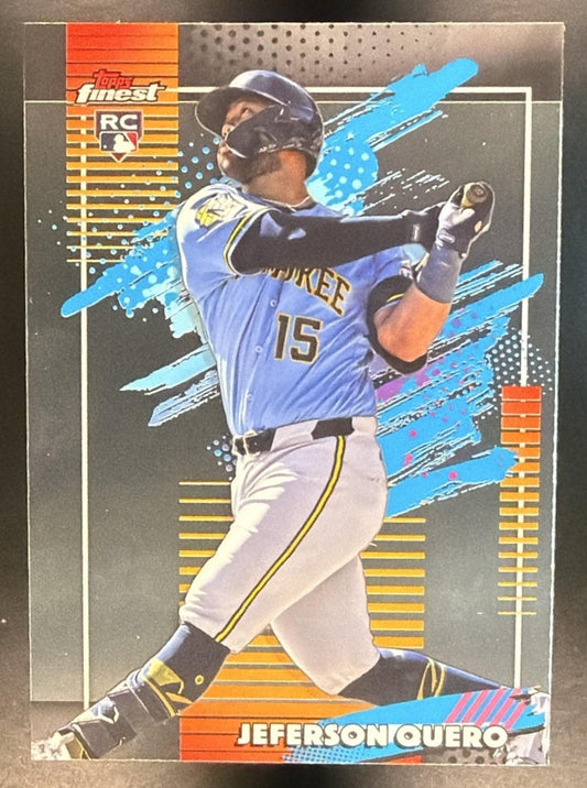 JEFERSON QUERO 2026 TOPPS FINEST #103 UNCOMMON RC BREWERS