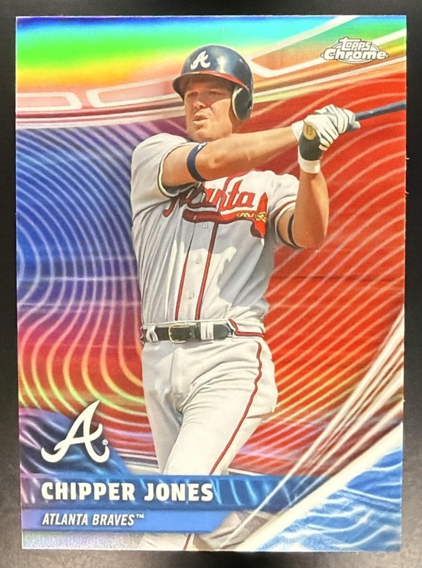 CHIPPER JONES 2026 TOPPS CHROME #RVA-14 RIVALS AWAY BRAVES