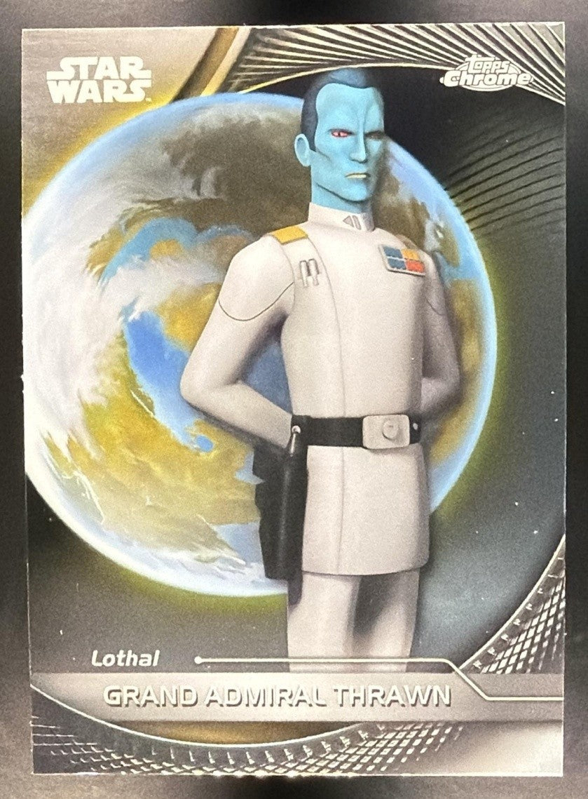 GRAND ADMIRAL THRAWN 2025 TOPPS STAR WARS HYPERSPACE #31