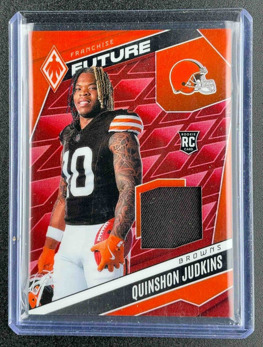 2025 Phoenix Quinshon Judkins Franchise Future Material Red Prizm /249 MEM RC