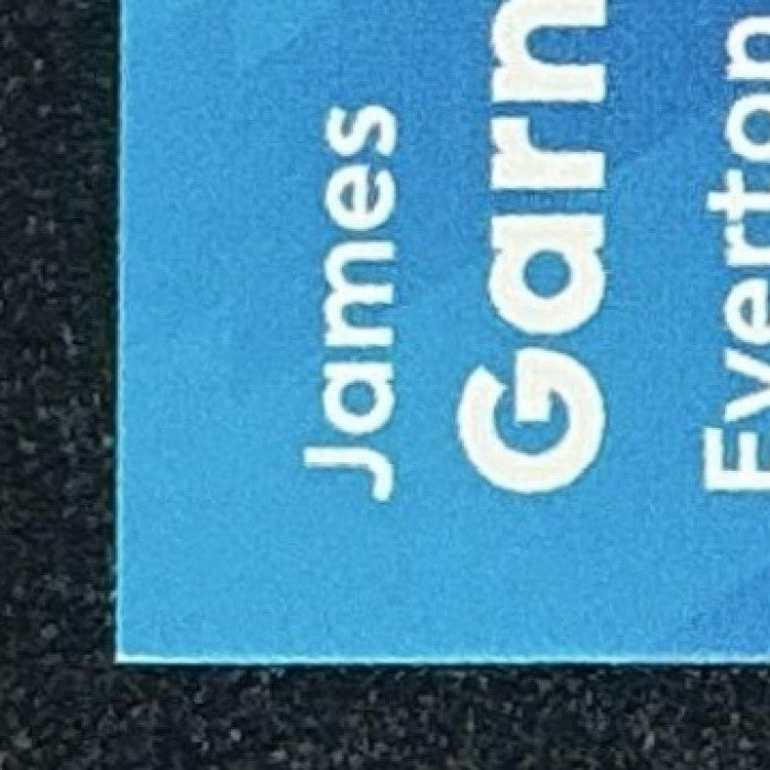 JAMES GARNER 2025-26 TOPPS PREMIER LEAGUE #137 YELLOW EVERTON