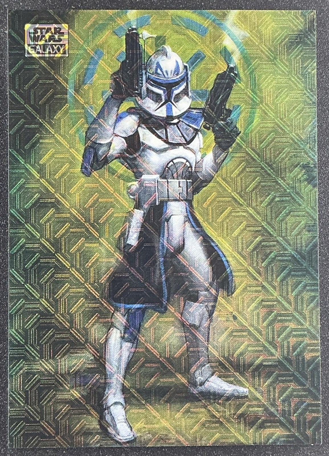 CAPTAIN OF THE 501ST 2025 TOPPS CHROME STAR WARS GALAXY #89 MOJO REFRACTOR 15/50