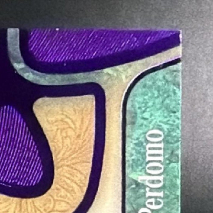 2026 Topps Tier One Geraldo Perdomo #T1R-GP Relic Purple Foil /149 MEM
