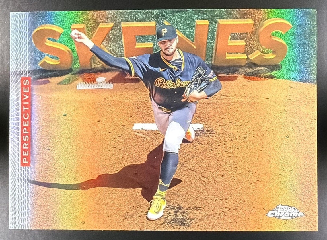 PAUL SKENES 2026 TOPPS CHROME #P-8 PERSPECTIVES PIRATES