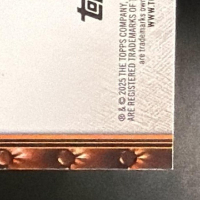 2025 Bowman Sienna Betts Chrome Very Important Prospects Mini Diamond /150