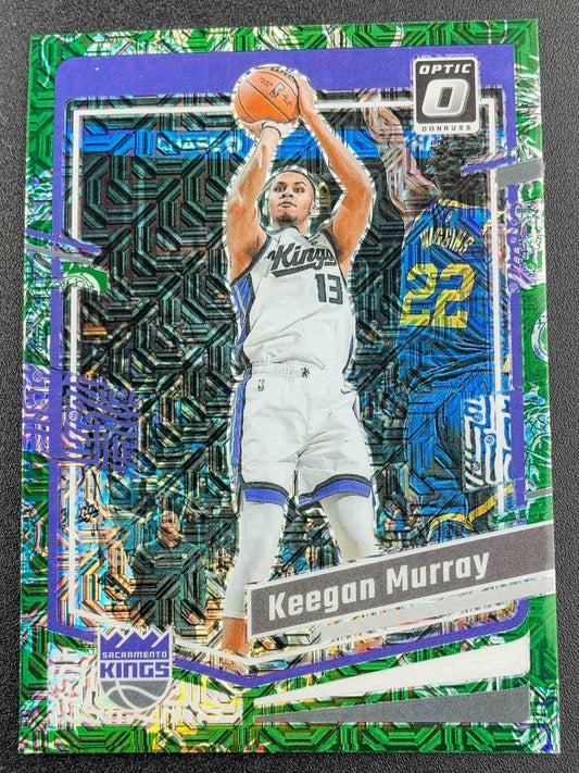 KEEGAN MURRAY 2023-24 PANINI DONRUSS OPTIC #97 CHOICE DRAGON PRIZM KINGS