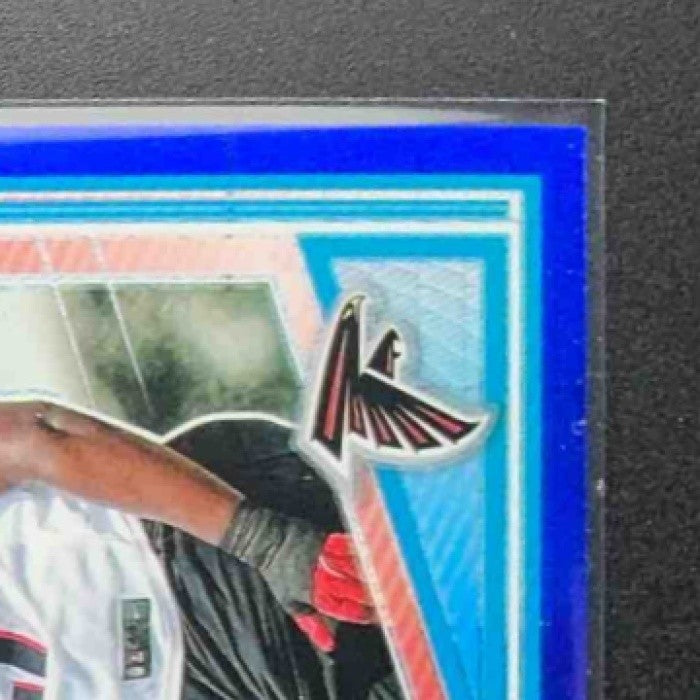 2025 Panini Donruss Optic James Pearce Jr. #240 Rated Rookie Blue Hyper Prizm