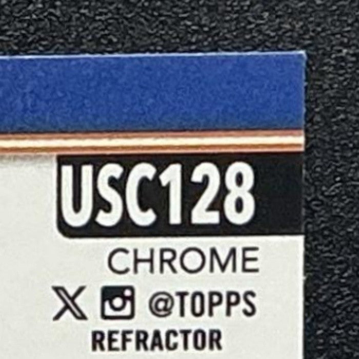 HAYDEN SENGER 2025 TOPPS CHROME UPDATE #USC128 REFRACTOR RC METS
