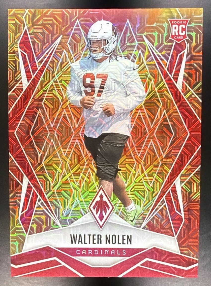 2025 Panini Phoenix Factory Set Walter Nolen #203 Rookies Fireburst /350 RC