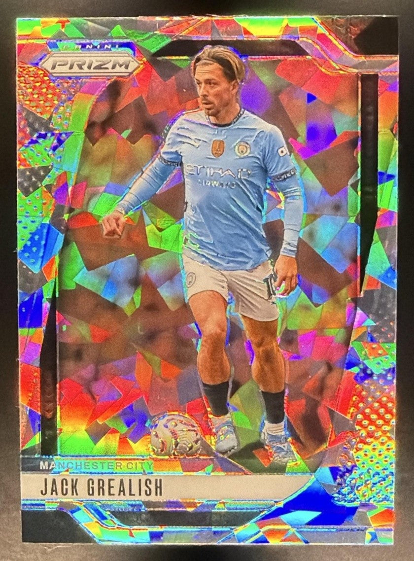 JACK GREALISH 2024-25 PANINI PRIZM PREMIER LEAGUE #11 ICE MAN CITY