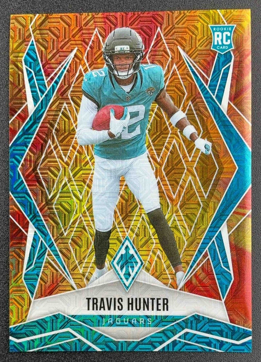 TRAVIS HUNTER 2025 PANINI PHOENIX #157 FIRE BURST 52/350 RC JAGUARS
