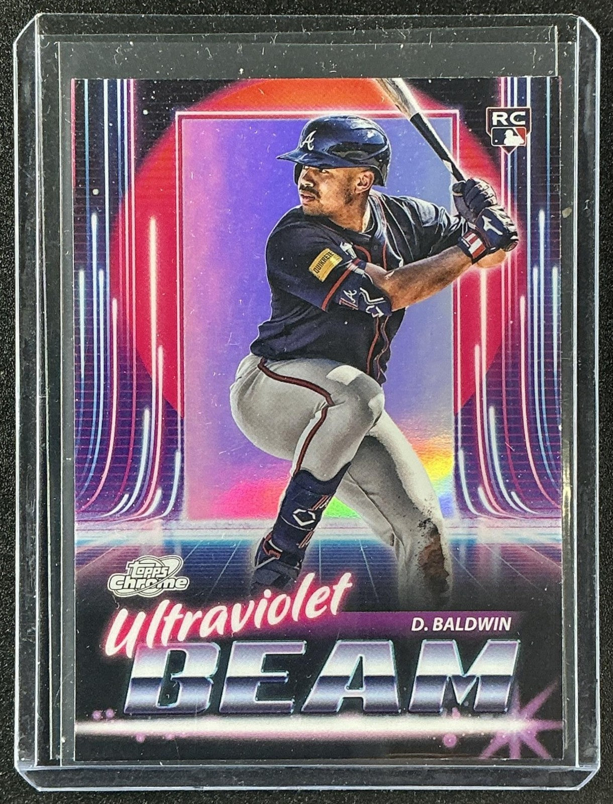 DRAKE BALDWIN 2025 TOPPS COSMIC CHROME #UB-23 ULTRAVIOLET BEAM RC BRAVES