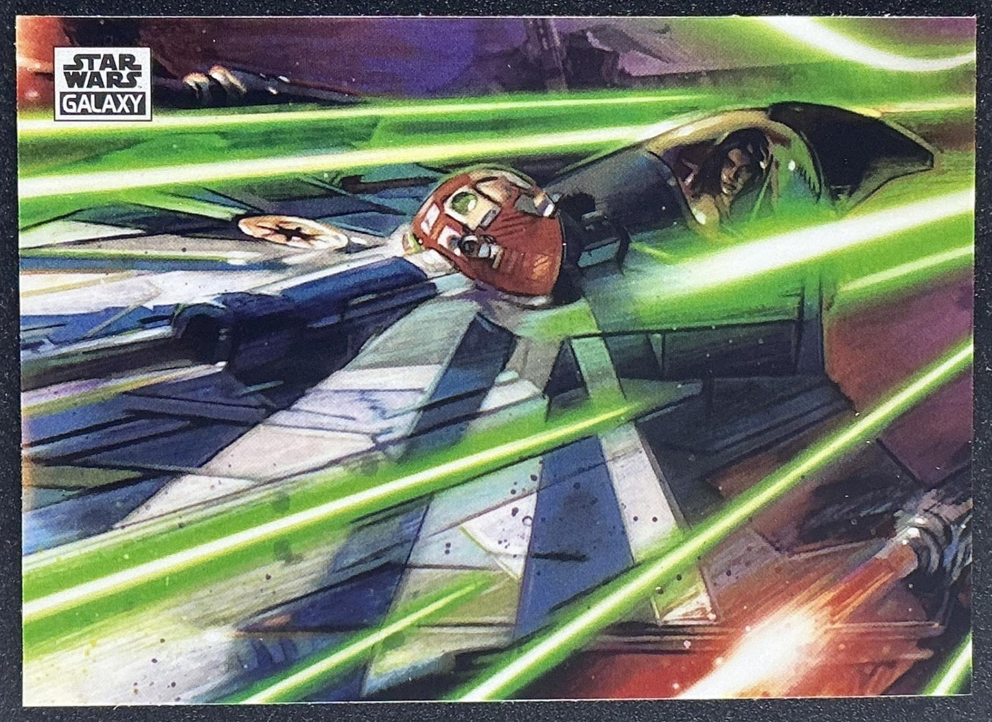 SKYWALKER'S STARFIGHTER 2025 TOPPS CHROME STAR WARS GALAXY #81