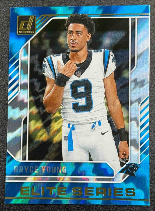 BRYCE YOUNG 2024 PANINI DONRUSS #12 THE ELITE SERIES PANTHERS