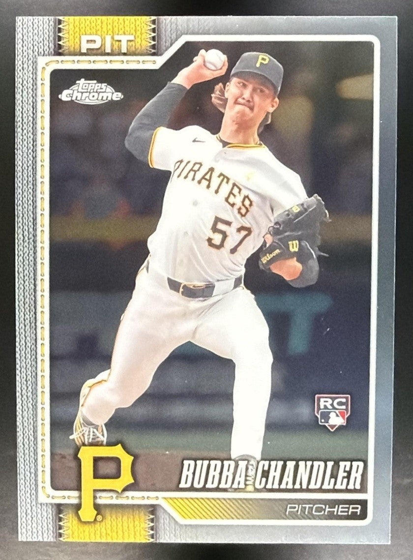BUBBA CHANDLER 2026 TOPPS CHROME #93 RC PIRATES