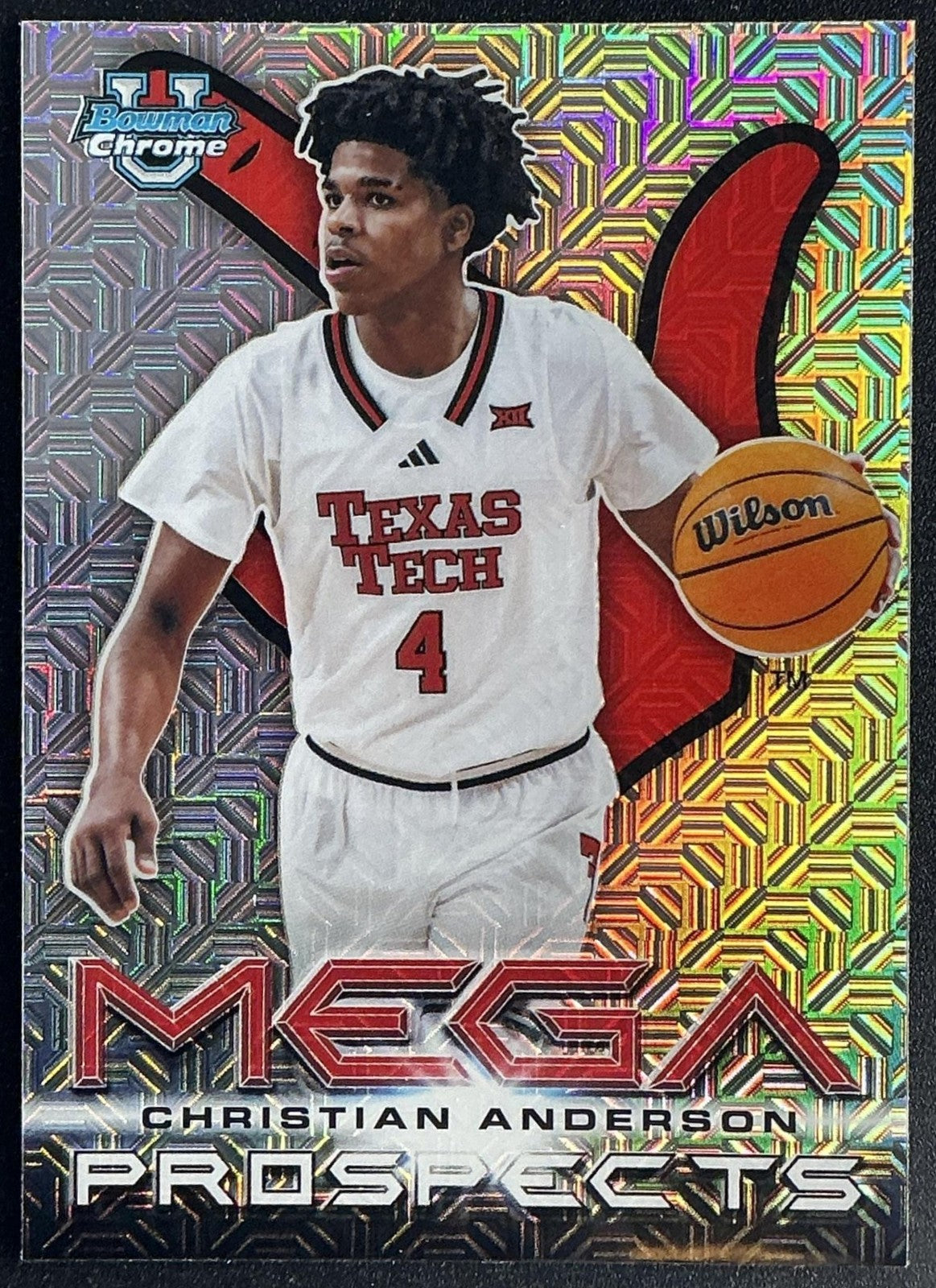 CHRISTIAN ANDERSON 2025-26 BOWMAN #MP-20 MEGA PROSPECTS RED RAIDERS