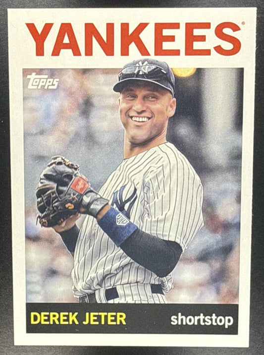 DEREK JETER 2025 TOPPS ARCHIVES #21 1964 DESIGN YANKEES