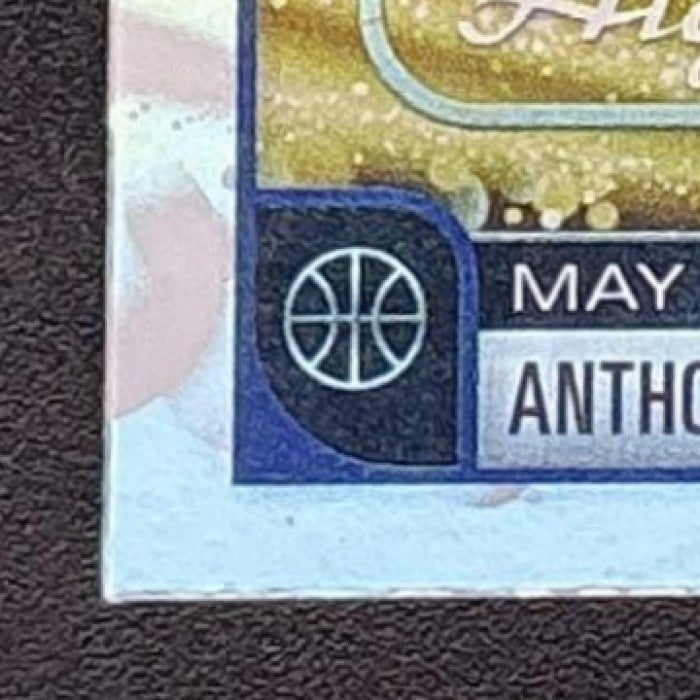 2025 Topps Hoops Anthony Edwards #270 Rainbow Foil Season Highlight