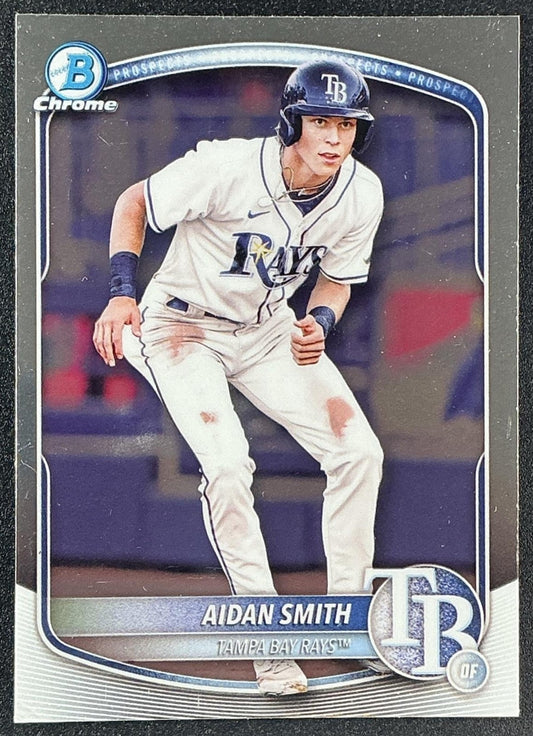 AIDAN SMITH 2025 BOWMAN #BCP-81 CHROME PROSPECTS RAYS