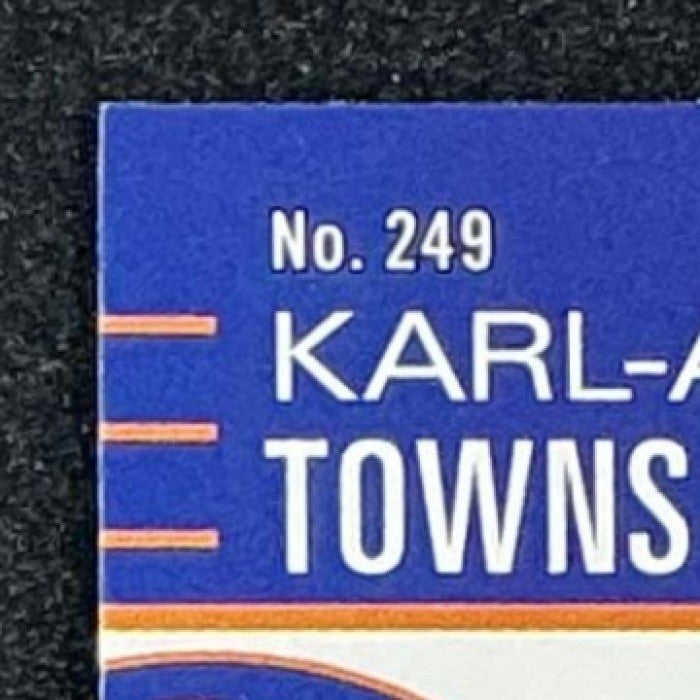 KARL-ANTHONY TOWNS 2025-26 TOPPS HOOPS #249 RAINBOW FOIL KNICKS