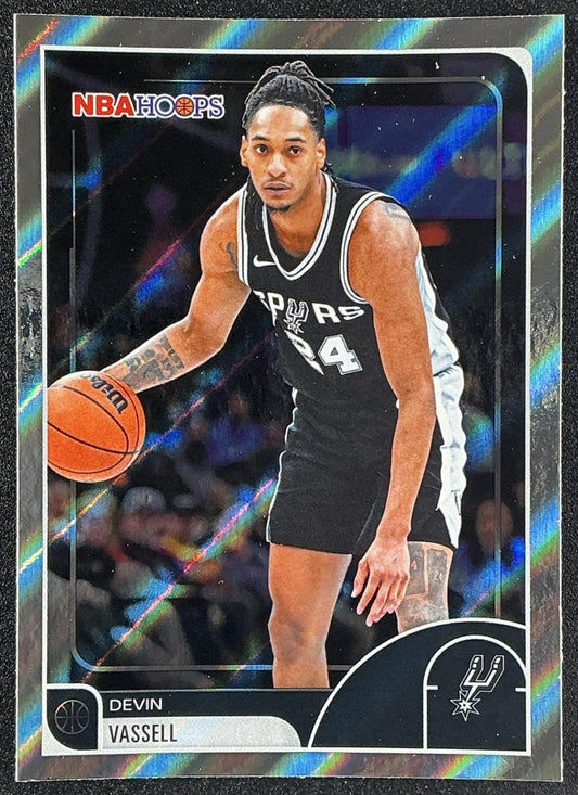 DEVIN VASSELL 2025-26 TOPPS HOOPS #233 LIGHT BURST SPURS