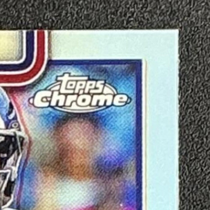 ABDUL CARTER 2025 TOPPS CHROME #350 ROOKIE REFRACTOR RC GIANTS