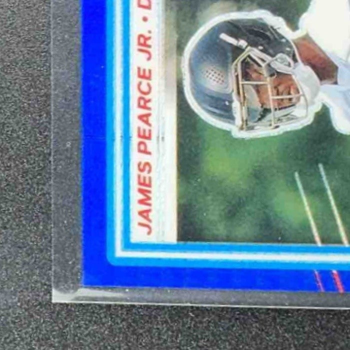 2025 Panini Donruss Optic James Pearce Jr. #240 Rated Rookie Blue Hyper Prizm