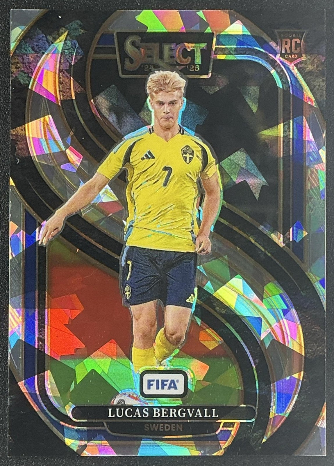 LUCAS BERGVALL 2024-25 PANINI SELECT FIFA #192 MEZZANINE ICE RC SWEDEN