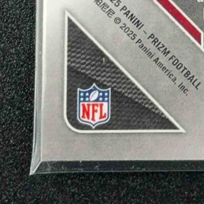 2025 Panini Prizm Trey McBride #PJY-TME Premier Jerseys Neon Green Pulsar MEM