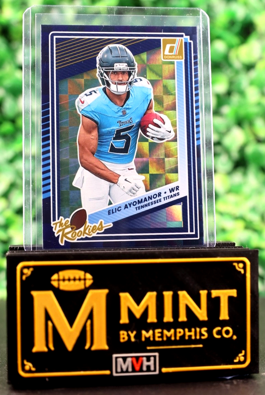 ELIC AYOMANOR 2025 DONRUSS THE ROOKIES #37 RC TITANS