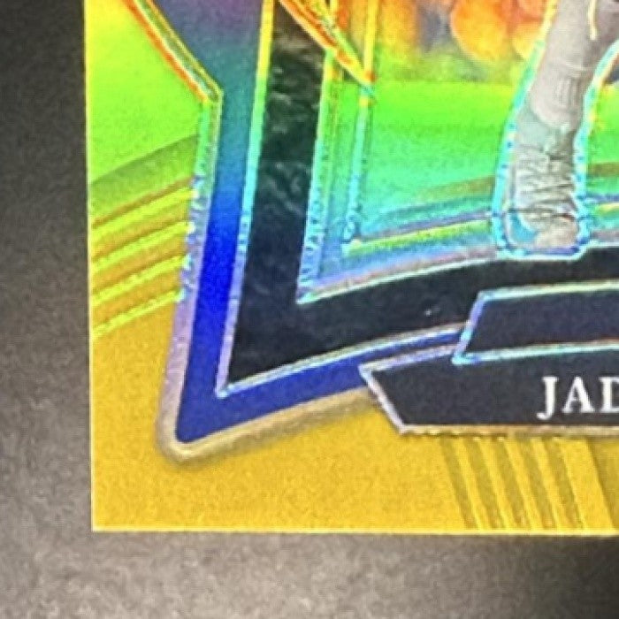 JADON SANCHO 2024-25 PANINI SELECT PREMIER LEAGUE #82 TERRACE GOLD 1/10 CHELSEA