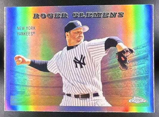 2025 Topps Chrome Platinum Anniversary Roger Clemens #55RS-5 1955 Rails & Sails